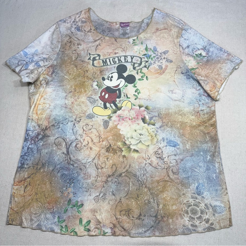 Disney Mickey Mouse Women’s Plus Size Tee - Size 3X (22W/24W)